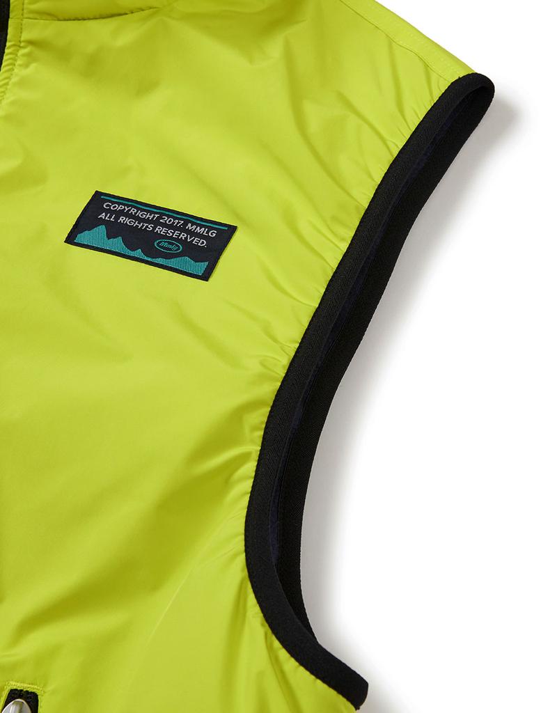 Mmlg [Mmlg] Reversible Fleece Vest (Navy / Limel)