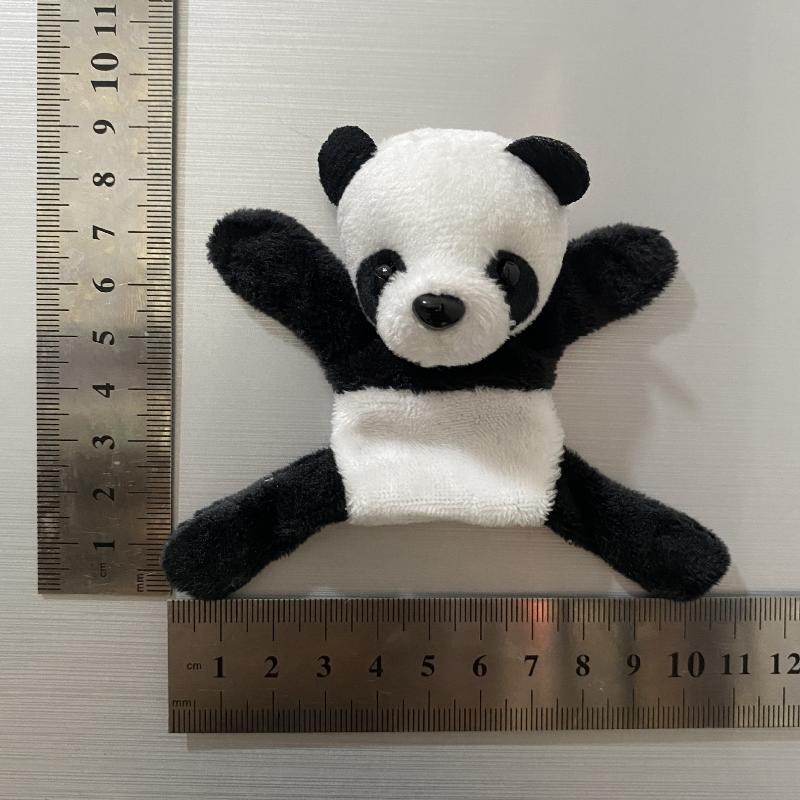 

1Pcs Lovely Simulation Plush Panda Magnet Refrigerator Fridge Sticker Festival Gifts For Tourism Suitcase Souvenir Tags