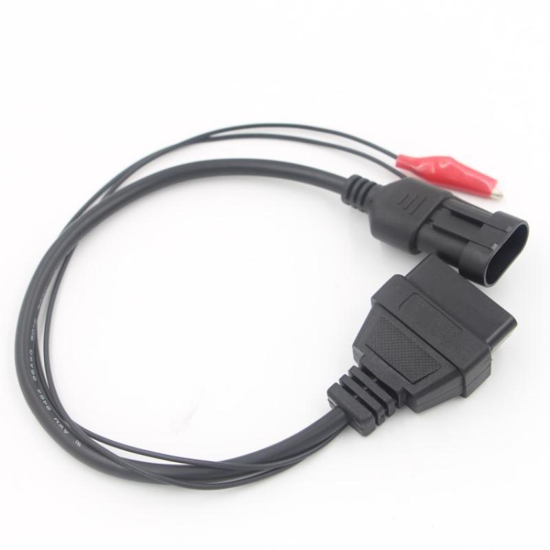 

Для Fiat / Alfa / Lancia 3-контактный на 16-контактный OBDII OBD2 Разъем-Адаптер Автомобильный Кабель для Fiat 3-контактный female Диагностический Кабель onesize