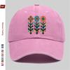 pc Vibrant Plant Pattern Printed Baseball Cap Casual Pattern Design Decor Hat Comfortable Lightweight Sun Hat with Adjustable
