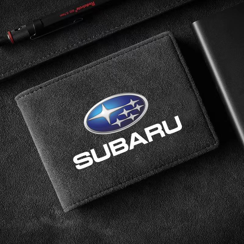 1 Stück Autoemblem Führerscheinhülle ID Kreditkartenhalter Für Subaru Forester SG5 SH SJ Impreza XV Legacy Outback WRX STI GC8 Tribeca