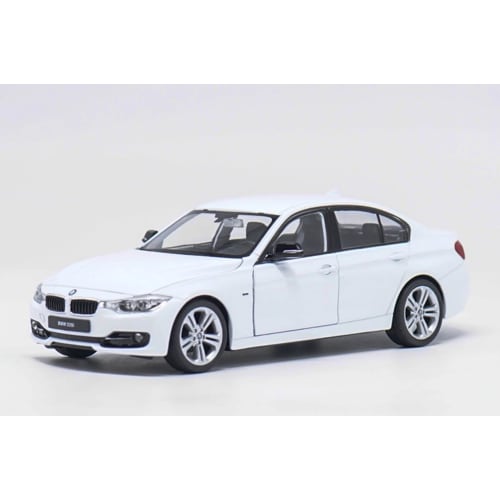 

Willy 1/24 scale BMW F30 335i White diecast car, finished product (WL-24039W White)