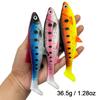 Soft Plastic Jerkbaits With Lead Weighted Tail Deep To Surface Casting Fishing Lures