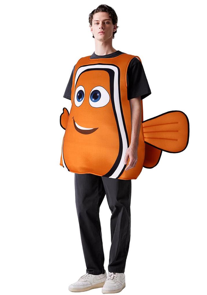 Fantasia de Cosplay de Halloween Peixe-palhaço Nemo