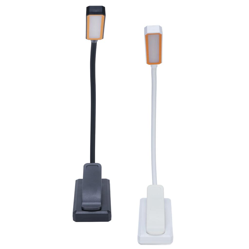 Clip On Reading Light USB Rechargeable Book Light Miniature Long Battery Life Clip On Lamp for Work