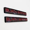 2x Black&Red Metal Black Editon  Emblems Sport Bagde Turbo Sticker Car Decal