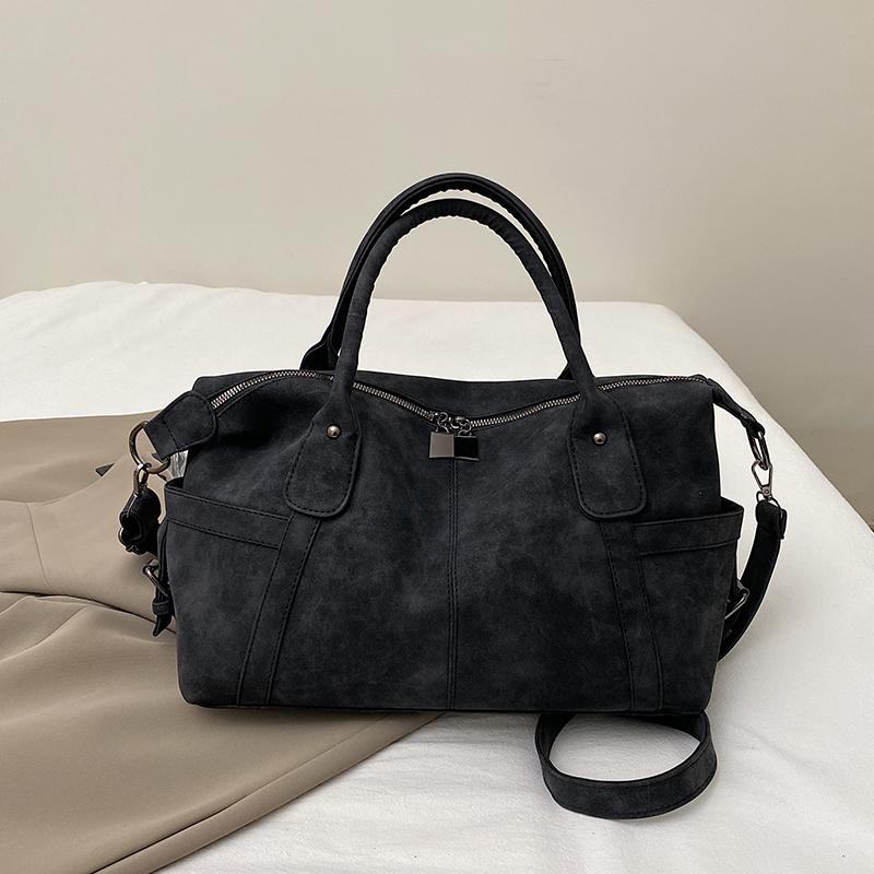 Large Capacity Shoulder Bag Women Crossbody Bag PU Tote Bag