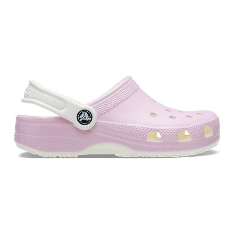 Crocs Classic Glow In The Dark Comfortable Versatile Non-Slip Durable Kids Sandals Kids Sandals Fire-Red 209158-6S0
