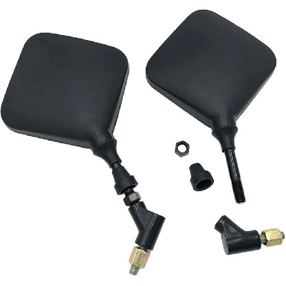 Earlyred Dual Sport Motorcycle Rear View Mirror Rearview Side Mirrors Compatible With Suzuki DRZ400 DR650 DR650S DR 650 500 400 370 350 250 200 125