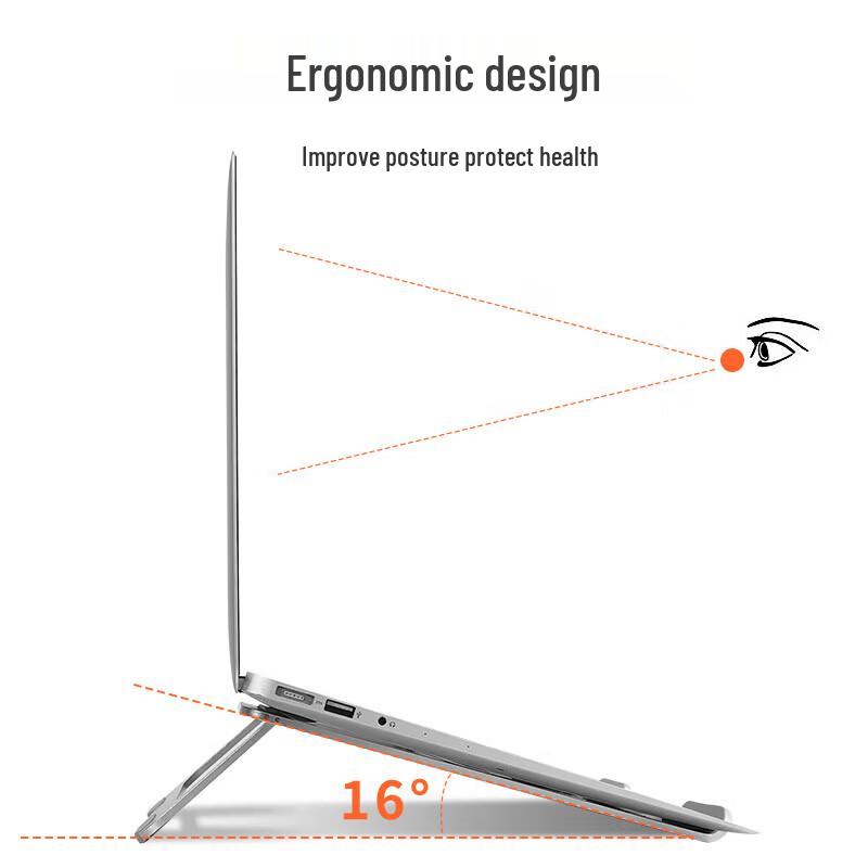 ECOLA A25SV Portable Aluminum Laptop Stand