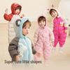Balabala Baby Hooded Down Jumpsuit