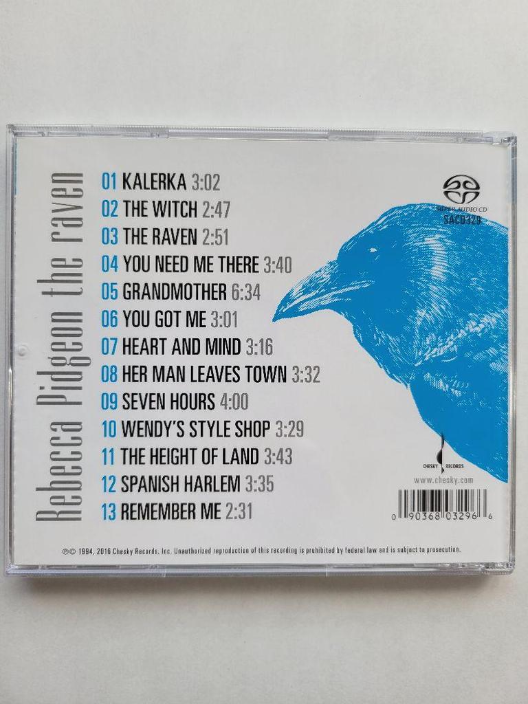 [USED] Rebecca Pidgeon/ The Raven (SACD hybrid edition)