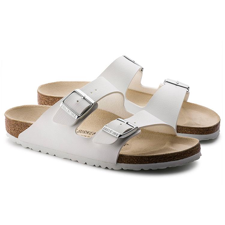 Birkenstock Slide Slippers Unisex White 51733
