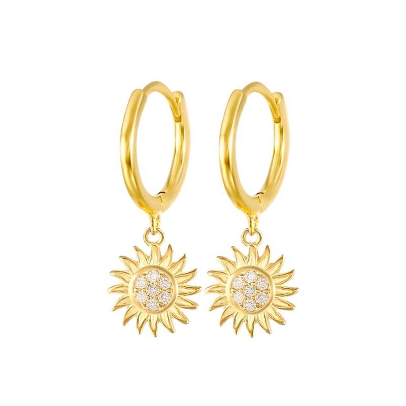 925 Silver Needle Vintage Geometric Pendant Earrings Round/Square/Shell Earrings for Women Fashion Jewelry Pendientes