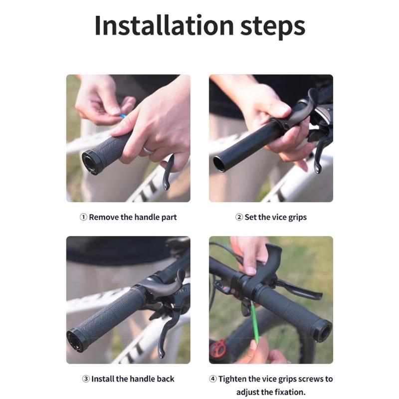 Inner Handle Bar Grips Ergonomic Design Bicycle Inner Bar Ends Ultralight Bicycle Inner Handlebar Grips Cycling Accessories