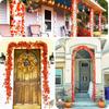 175cm Long Simulated Maple Leaf Halloween Themed Home Garden Venue Layout Rattan Party Decoration