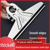 Stainless Steel Mountain Clip Collection: Extra Large, Small Book and Bill Clips for Drawing Boards