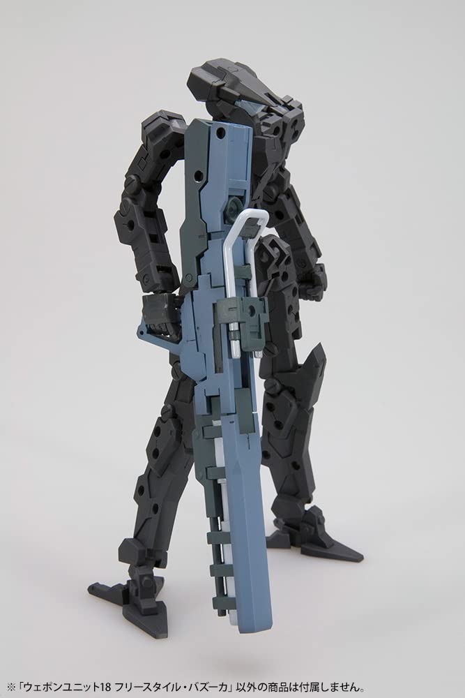 Kotobukiya M.S.G Modeling Support Goods Weapon Unit 18 Freestyle Bazooka, Approx. 130mm In Length, Non-Scale Plastic Model