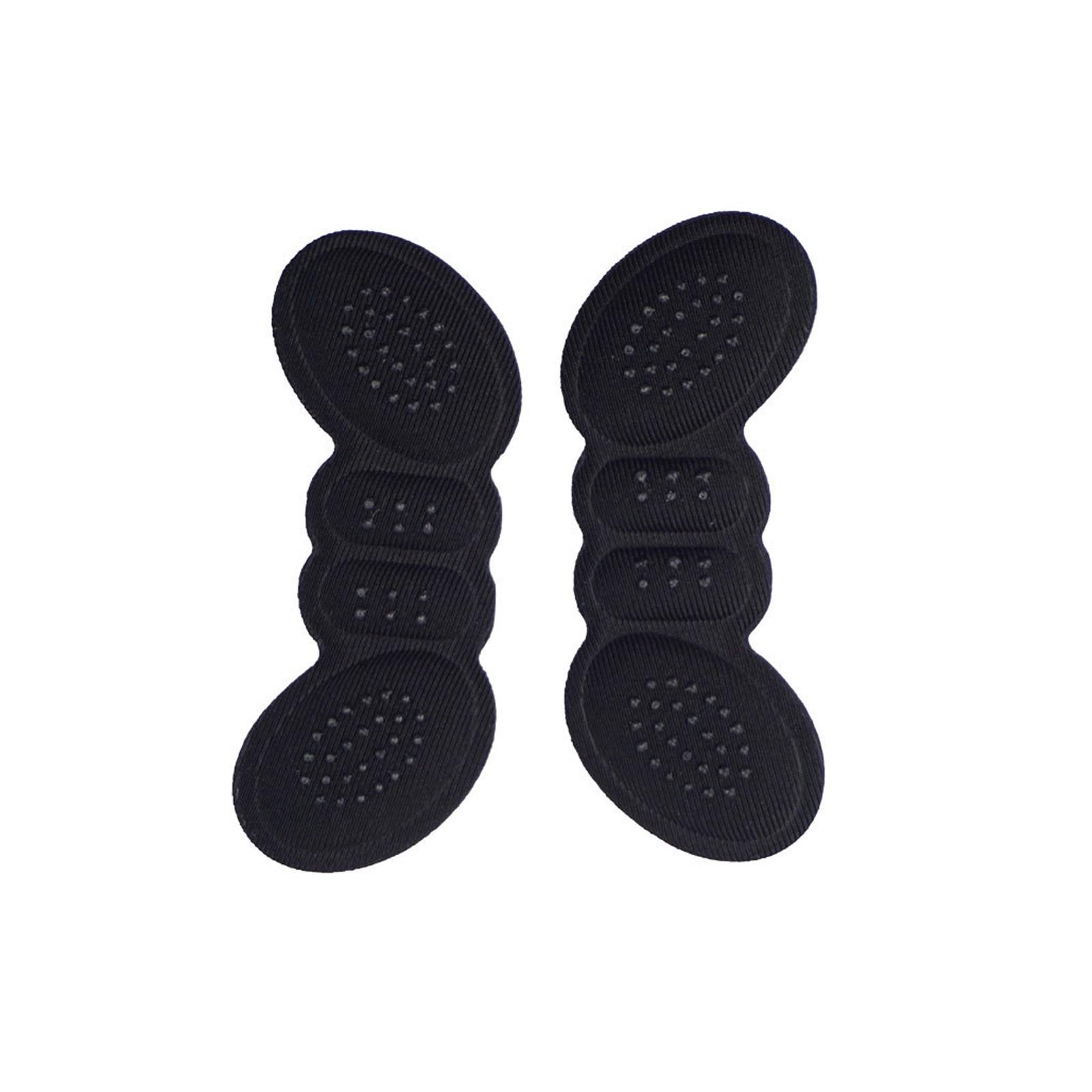 

Стелька для пятки Вставная стелька Свободная подушечка для обуви Защита пятки Стелька для высокого каблука A чёрный