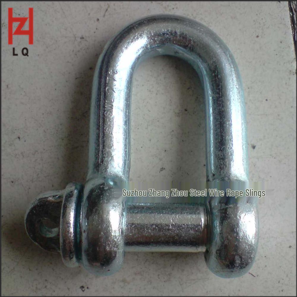 0.6T National Standard D-Type & U-Type Lifting Shackles with Snap Hook