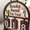 Wooden Reading Counter, Reading Book, Statistician, Desktop Decoration Gift