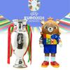 Euro Albart Fotballmaskot Fotballtrofé Resinmodell Figur Suvenirer Fan