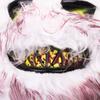Halloween Spooky Plush Mask Lifelike Appearance Appropriate Size Halloween Props for Horror Themed P