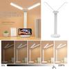 LED eye protection double lamp cap table lamp