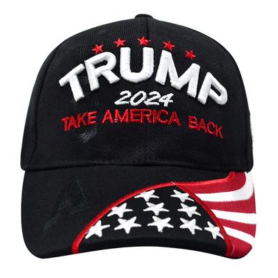 Stylish Donald Trump 2025 Cap USA Baseball Caps Keep America Great Snapback President Hat Embroidery Fashion Unisex Sunshade Hat