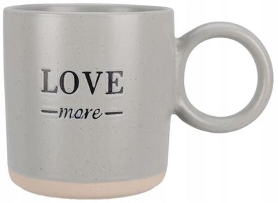 Keramiktasse mit Aufschrift 350ml 9x95cm