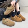 British Retro Spring New Lazy Shoes with Soft Soles Comfortable and Versatile Doudou Shoes Single Shoes Women