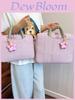 Minimalist Style Casual Tote Bag With Polyester Material For Office And Daily Use