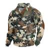 Spring And Men's Standing Collar Sweatshirt Is Outdoor Casual Sweaters Tops