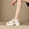 Sandals women's summer new thick-soled bag head versatile casual women's sandals a piece