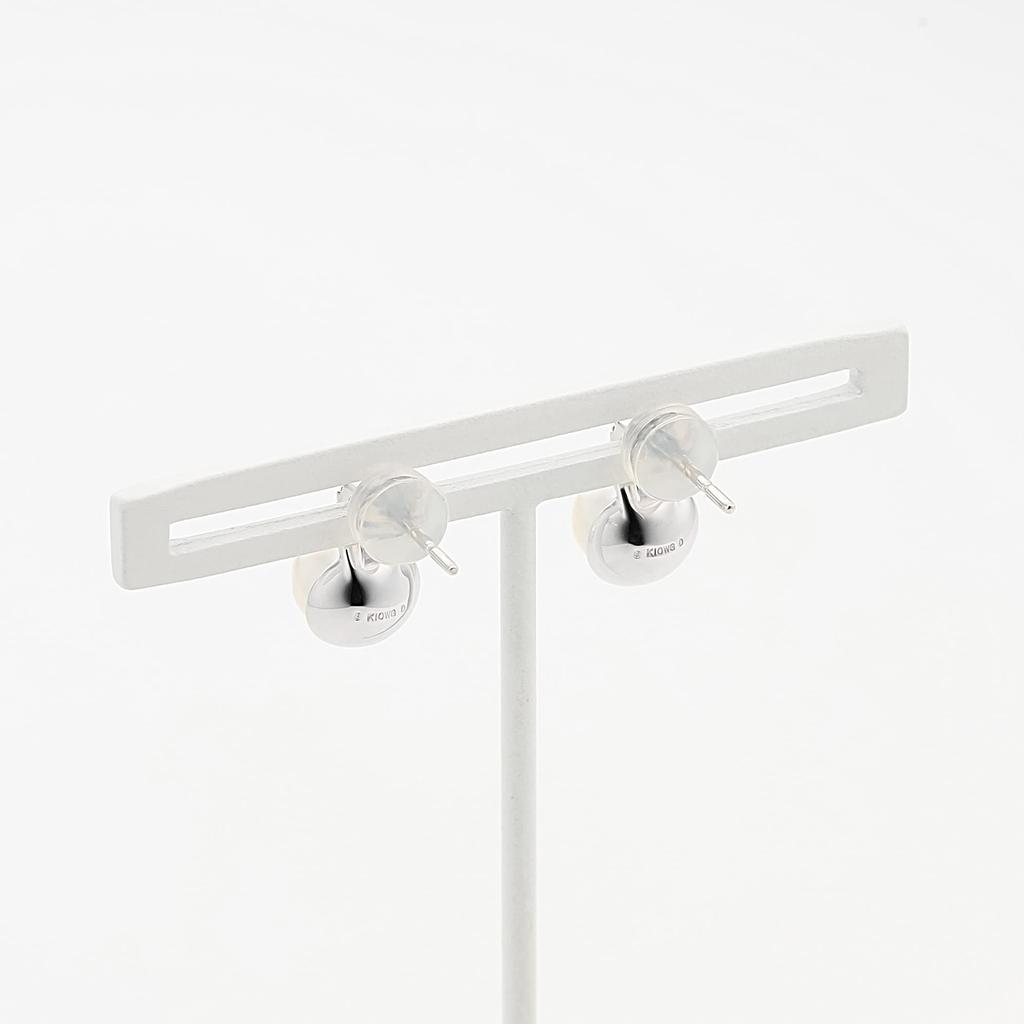 [Official] ESTELLE Women's Earrings in 10K White Gold with June Birthstone Akoya Pearls (Product Code: 0242-0595-0019-0000)