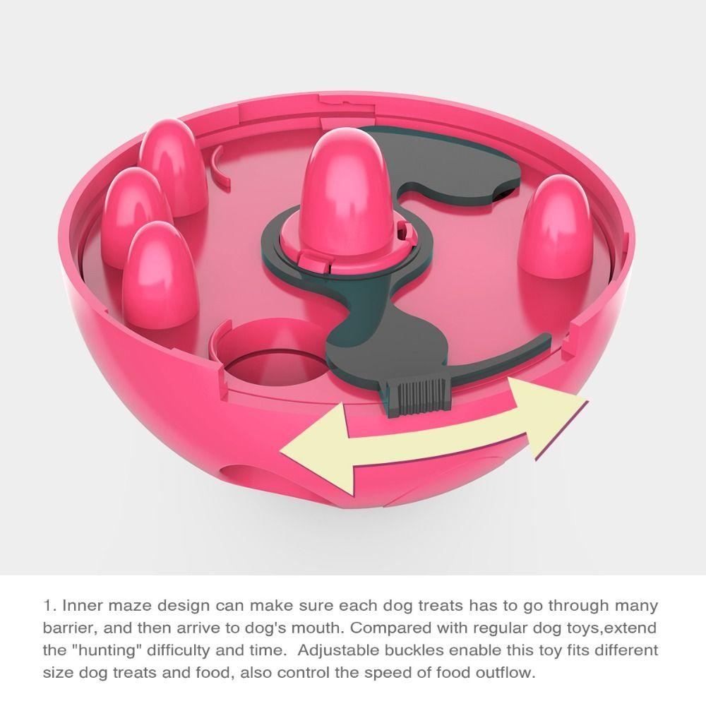Food Maze Feeder Puppy Swing Leak Feeder Brain Game Dog Toys Cat Slow Feeder Toys Medium Dogs