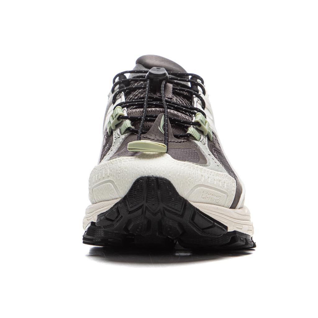 New LiNing Support 2.0 Trail V2 Anti Slip Wear Resistant Low Top Running Shoes Women's Black White ARXU024-4