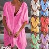 Women's Button Up Blouse Casual Comfy Top Mini Dress Plus Size S-8xl Stylish