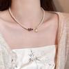 Ruyi pearl necklace women's high-end clavicle chain temperament neck chain accessories