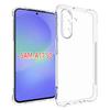 For Samsung Galaxy A17 TPU Case WANLONFENG WL2 Series 2.0mm Phone Cover with 2Pcs Tempered Glass Films