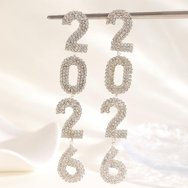 2026 Theme Acrylic Earrings Smooth Surfaces Unique Accessory Casual Formal Earrings Suitable for Fashion Women Present