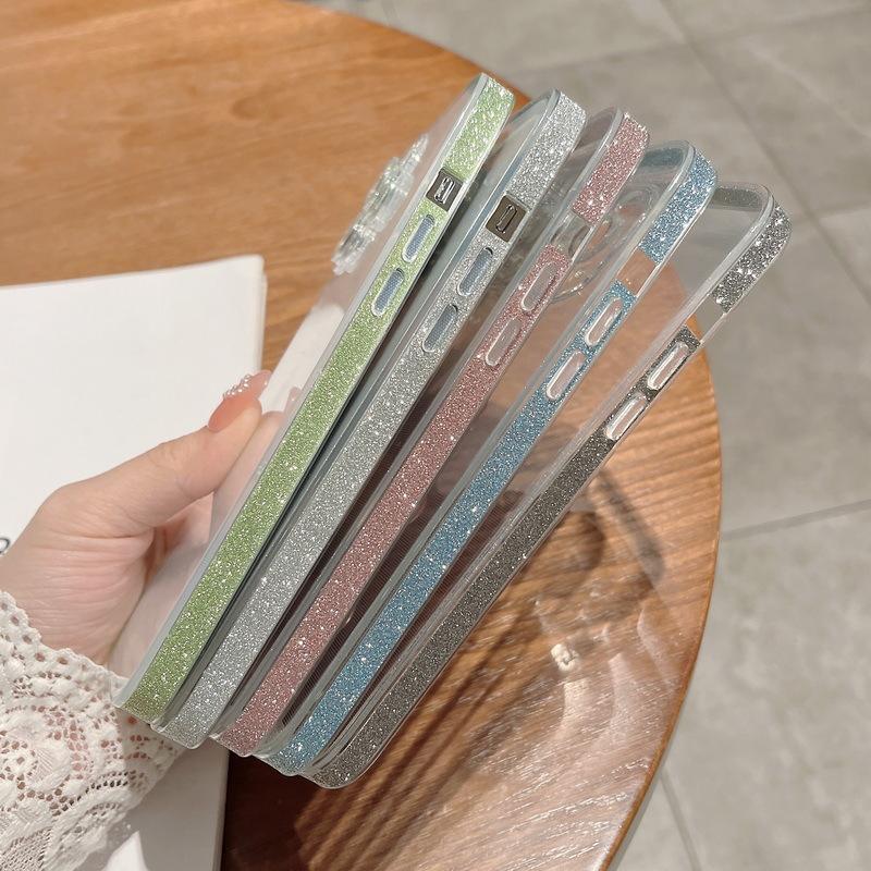 Luxury Glitter Phone case With Frame Bumper for iphone 11 12 Xs Max,for iphone 13 case With Glitters for iphone 13 pro max