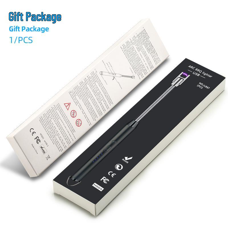 Type-C Arc Charging Lighter for Gas Stoves - Extended Kitchen Ignition Gun.