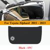 For Toyota Alphard 2015-2026 Car Trunk Door Anti Kick Pad Cargo Liner Tailgate Anti-Scratch Protector Pad Interior Decor Sticker