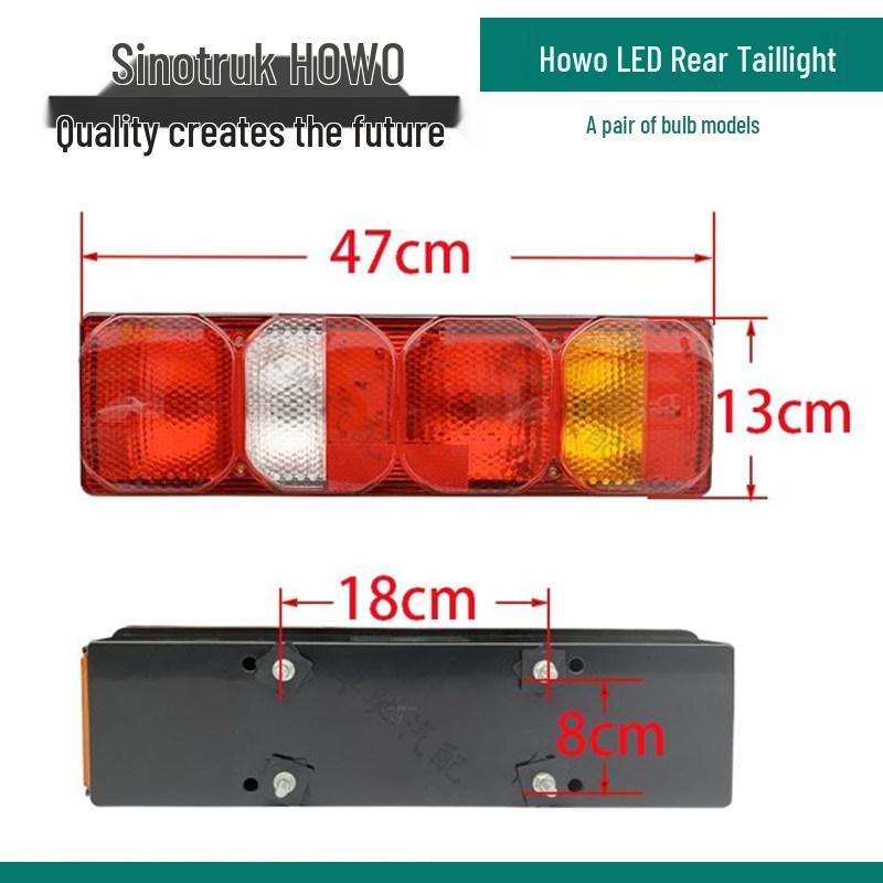 Sinotruk Howo A7T7 Taillight & Hohan N7G Rear Light for Sitrak C7H