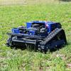 European Spot Tracked Remote Control Mower All Terrain for Hillsides Orchards River Embankments Gas-powered Lawn Mower