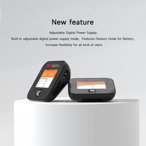 ISDT Q6-Retro DC Lipo Battery Charger/Discharger, 350W 16A Rc Charger, 2-6S Battery Balance Charger for Li-Po, Li-Hv, Li-Ion, Li-Fe, NiMH, Ni-Cd, and