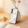 B-Black Gold Marble Art Phone Case For Samsung Galaxy A73,A72,A71,A70,A53,A52,A51,Others Soft Black Cover