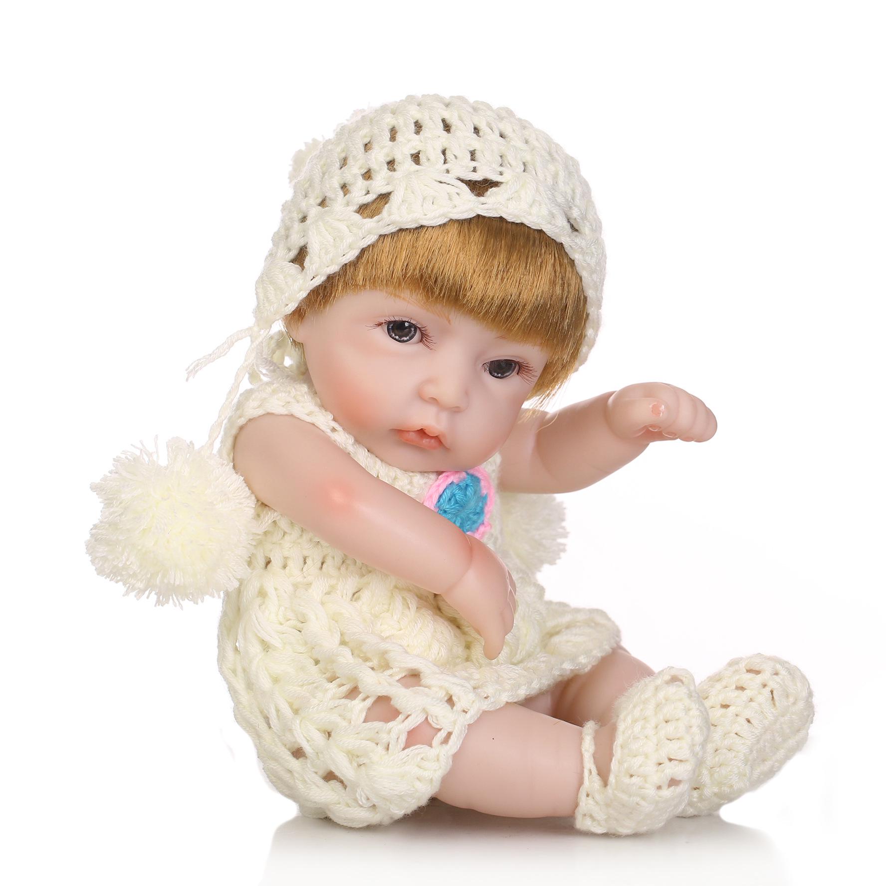 Realistic Silicone Baby Doll Playhouse Toy Gift - Hot Selling 27 cm как
