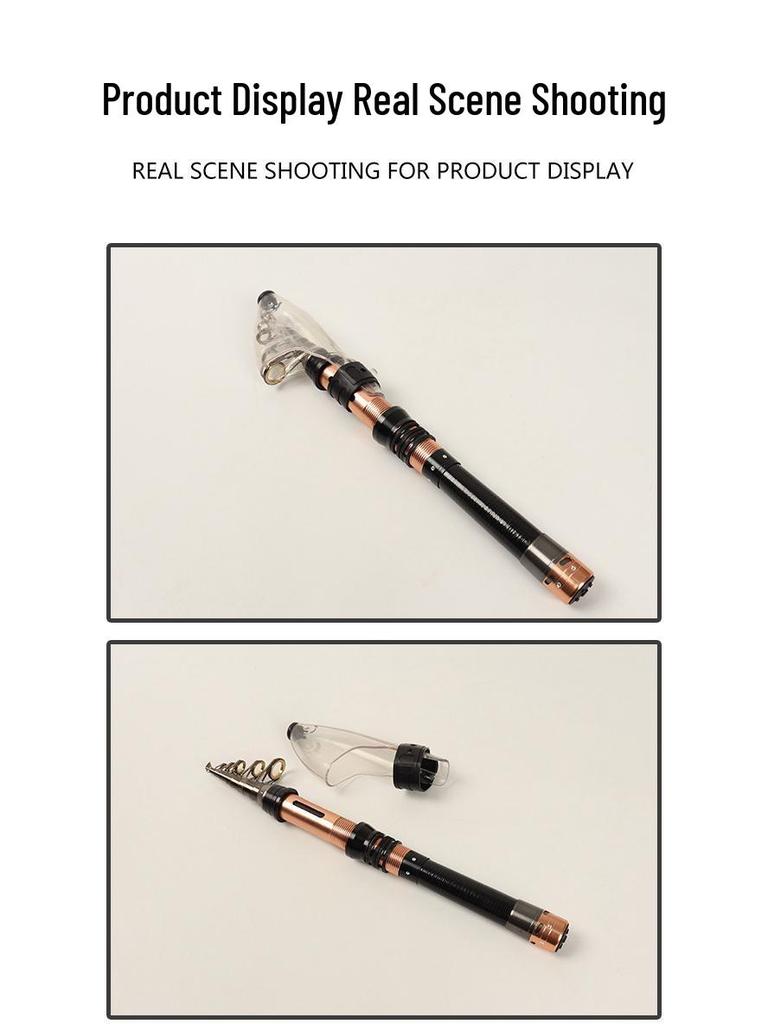 Compact Ultra-Hard Sea Casting Rod Set - Short Section, Long-Casting Pen Lure Rod